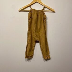 Zara Kids Tan Summer Light Weight Jumpsuit